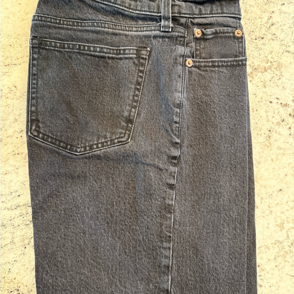 Abercrombie & Fitch Black Fade Low Rise Jeans